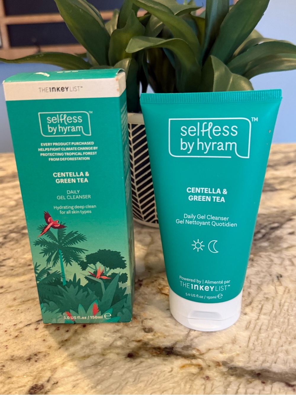 Selfless by Hyram Centella & Green Tea Daily Gel Cleanser 5 oz NEW